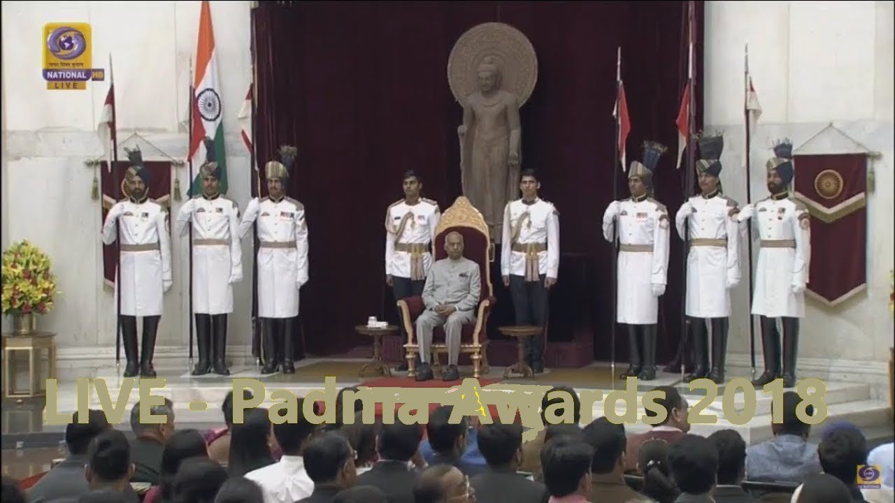 LIVE: Padma Awards 2018 Ceremony at Rashtrapati Bhavan