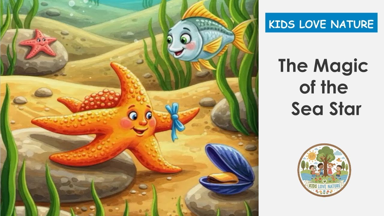 Stella’s Secret: The Magic of the Sea Star | Starfish Fun Facts and Reading Learning Story for Kids