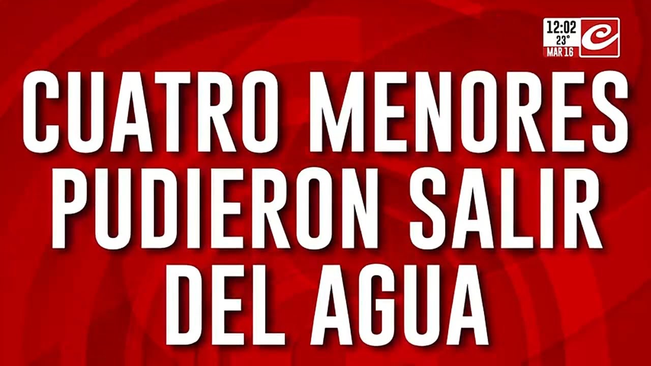Tragedia en el Río de la Plata: buscan a un joven de 20 años al que se lo llevó la corriente