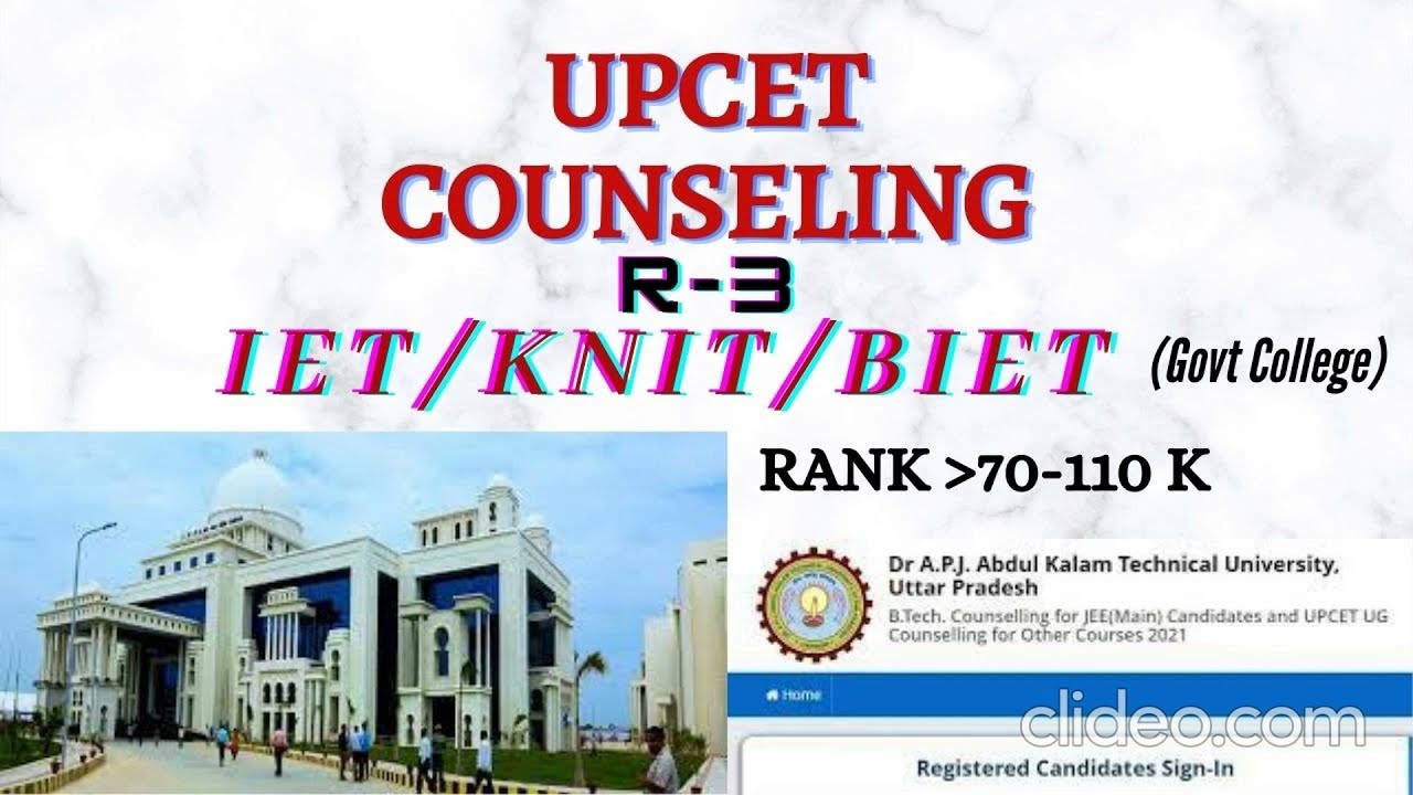 Choice filling (Part-1)  for R- 3 UPCET Counseling 2021  For/ best college/ and / their top branch.