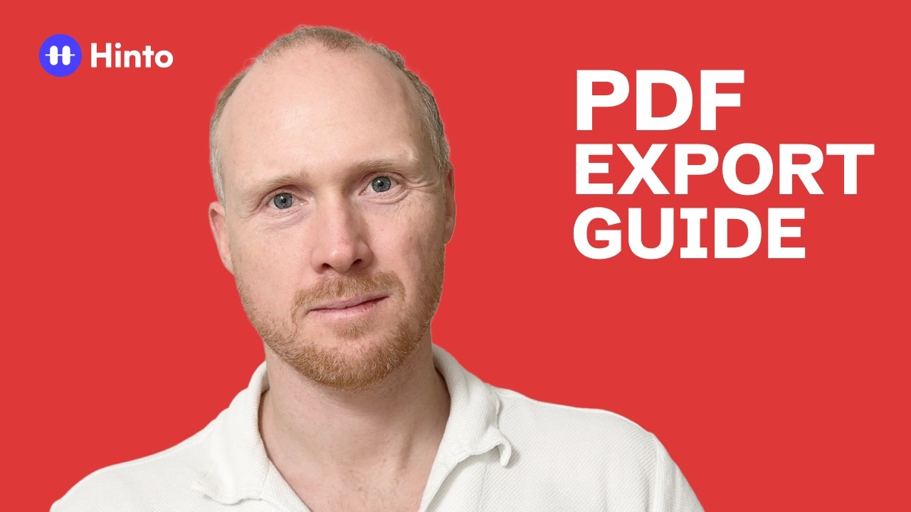 How to Export PDFs in Hinto: 3 Pro Ways + Bonus Tip