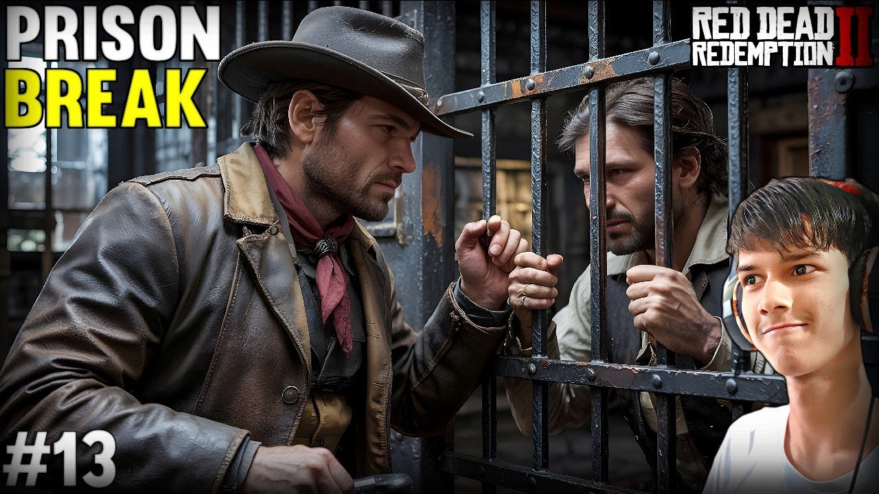 Prison Escape 🔥 In Strawberry Town | Red Dead Redemption II Gameplay #13 