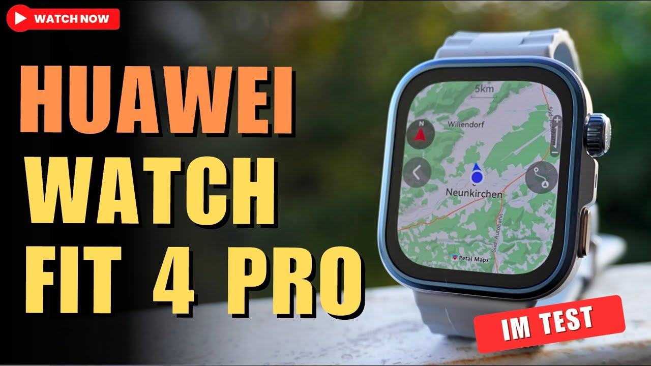Huawei Watch Fit 4 Pro im Test - besser als die Apple Watch Ultra 2?