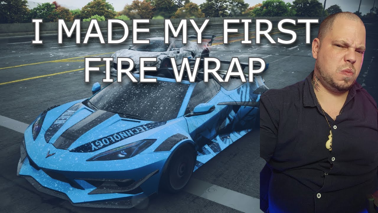 Need For Speed Unbound #4 - Finally, I made a fire livery for the c8 and we bought a new car