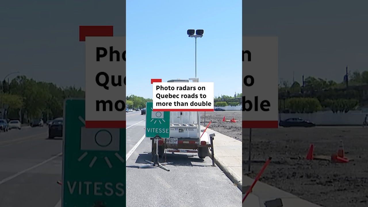 Photo radars to become more common on Quebec roads, starting with 66 new mobile ones