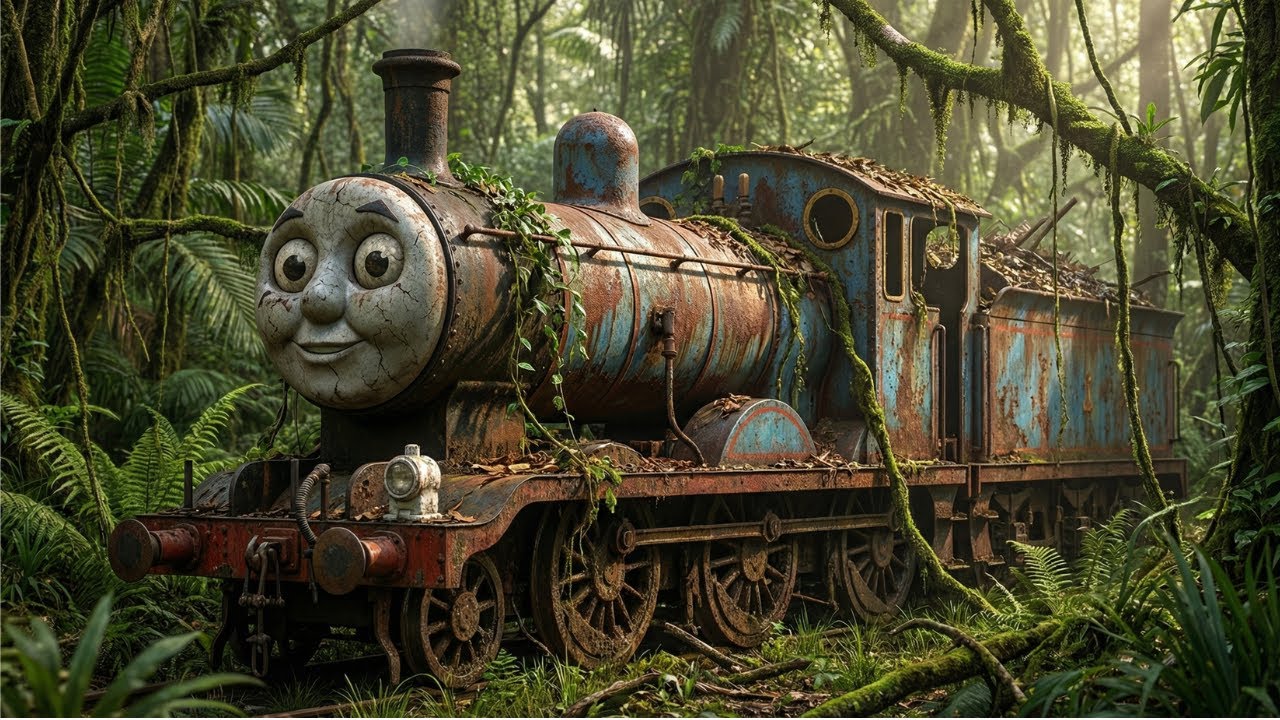 ASMR Car Restoration |1920 Thomas Steam Train (Double engine) Forgotten in Jungle | Full Rebuild