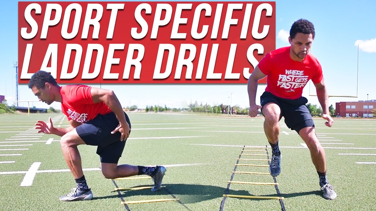 SPORT SPECIFIC LADDER DRILLS | How To Use The Ladder Properly