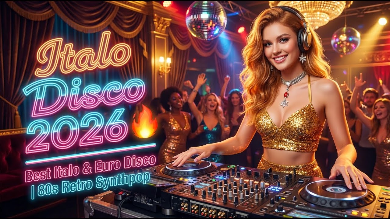 Italo Disco 2026 🔥 Best Italo & Euro Disco Nonstop | 80s Retro Synthpop DJ Mix