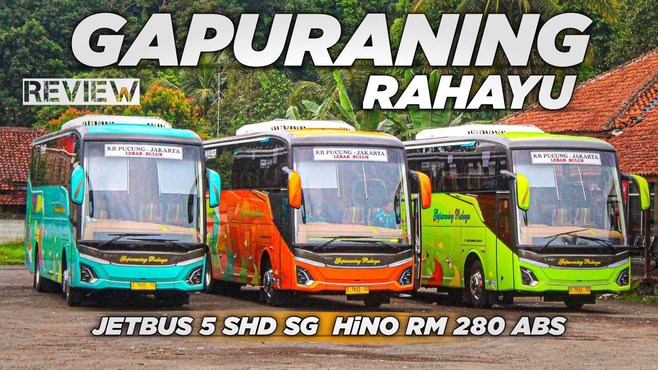 KEJUTAN AKHIR TAHUN! BUS TERBARU GAPURANING RAHAYU JETBUS 5 SHD😍 BUS LEGEND SIAP BANGKIT
