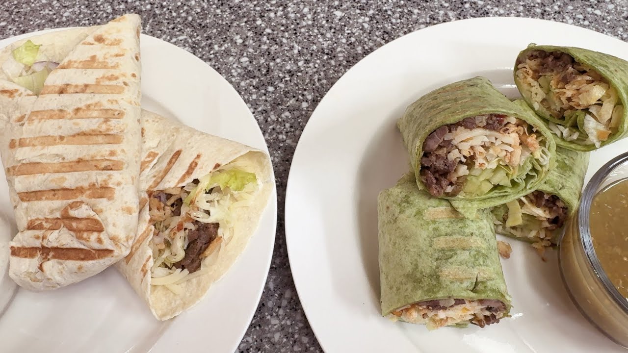 Homemade Smash Steak Wraps 🥩