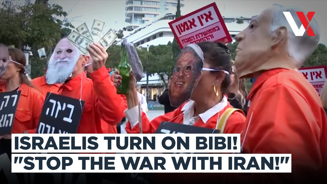 Tel Aviv Erupts In Protest As Israelis Accuse Netanyahu Of Waging Forever War For Power | VERTEX
