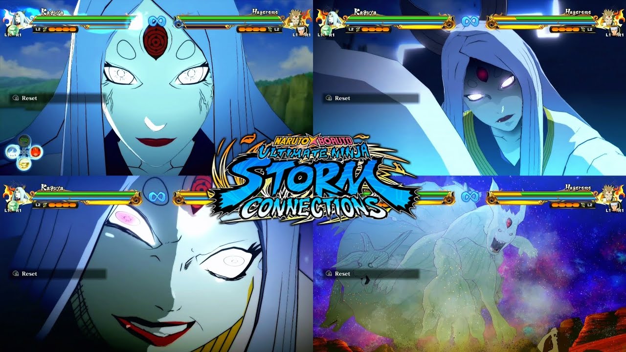 Naruto Storm Connections - Kaguya Otsutsuki Complete Moveset