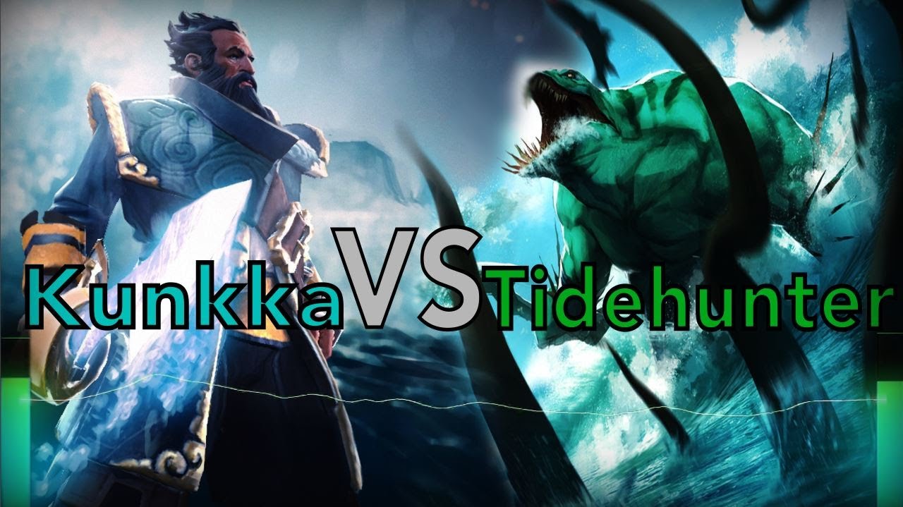 DOTA 2 Rap Battle. Kunkka VS Tidehunter!