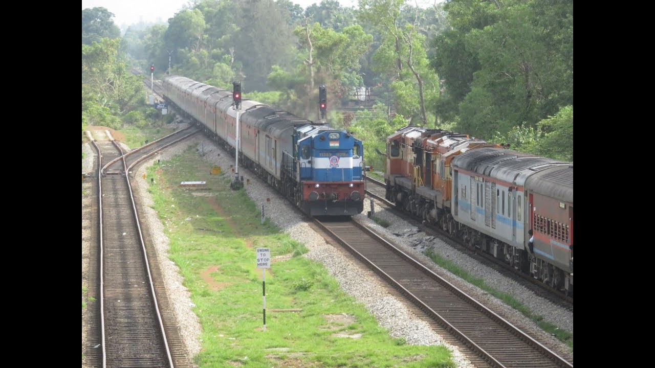 Mangalore Mumbai Full Konkan Journey: Kochuveli Bikaner Express