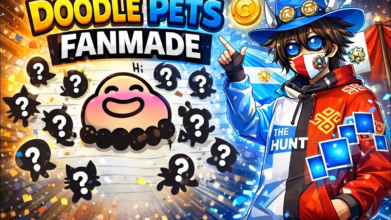 [Parte 2] Doodle Pets FanMade+secreto+CODE+Función + (personaje fuerte)⚔️⚠️😱