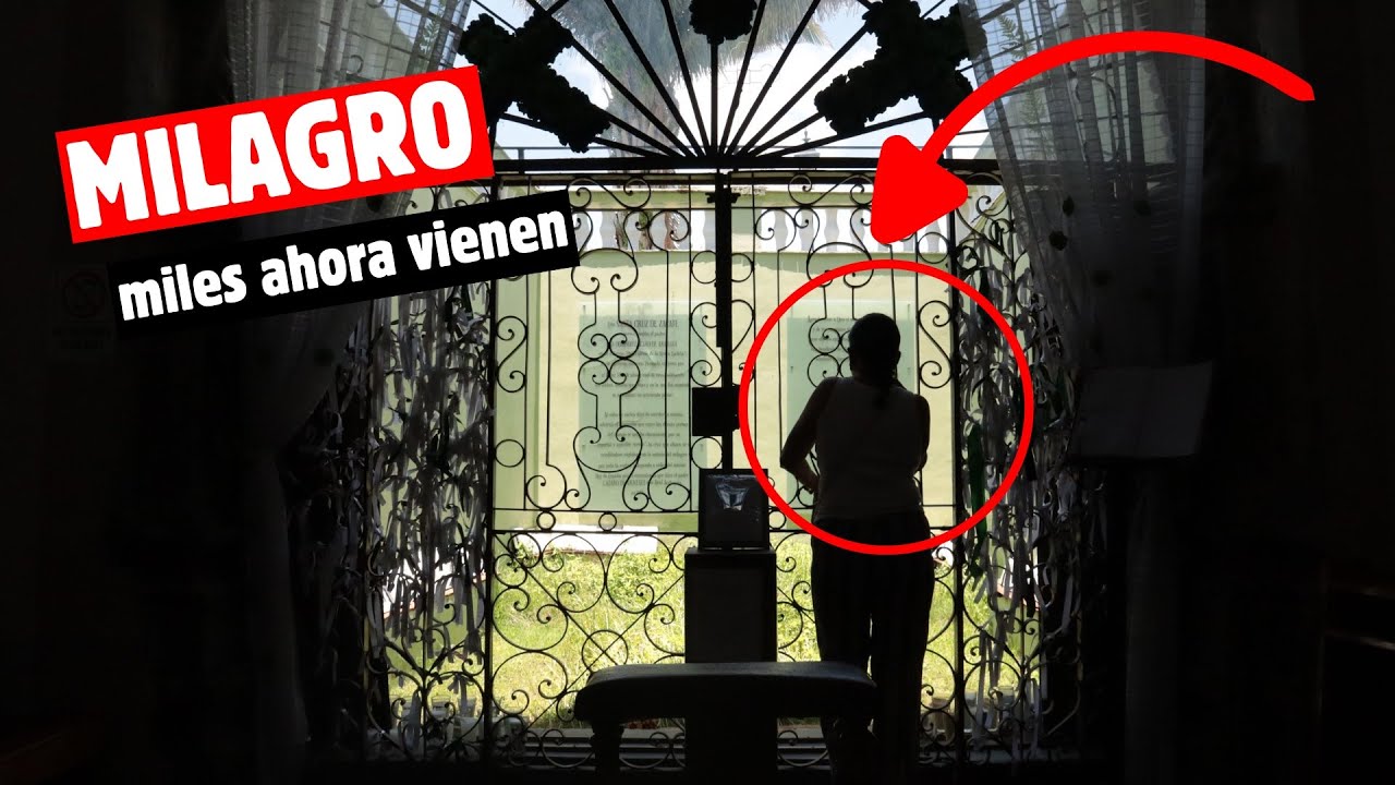 MILAGRO??? POCOS lo CONOCEN Cruz de Zacate