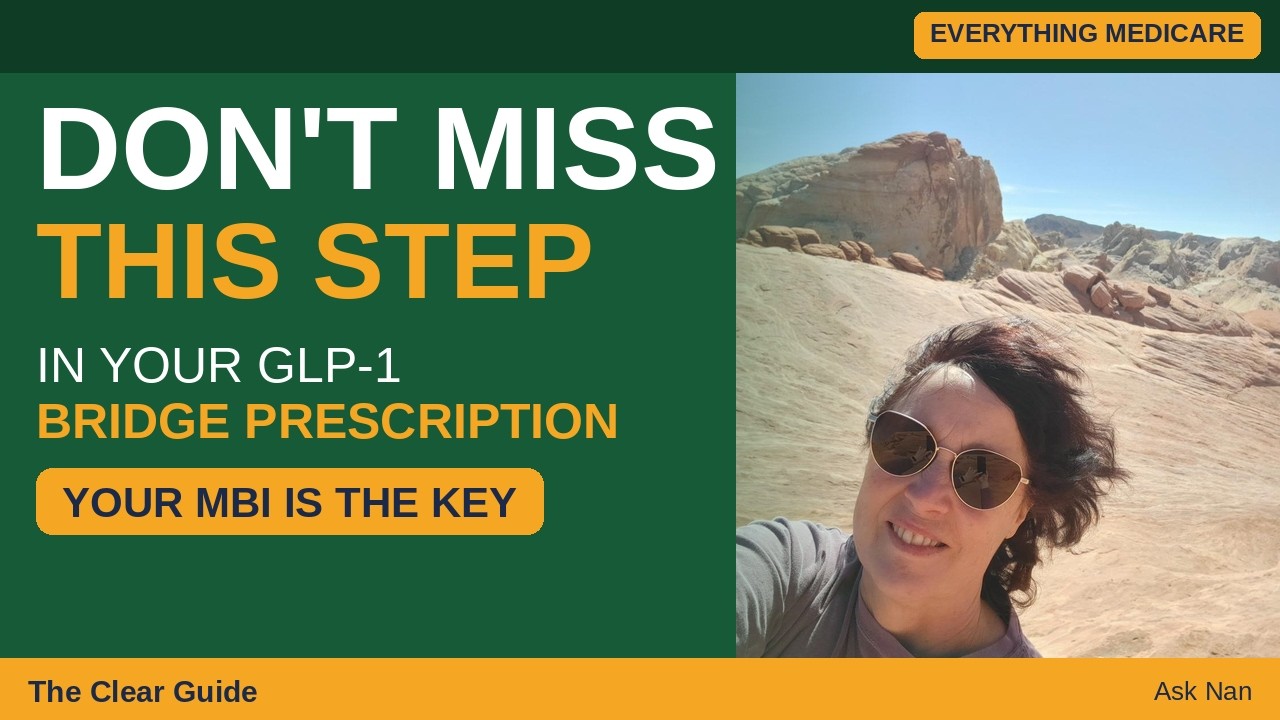 Medicare GLP-1 Bridge: Don't Let Your Prescription Go to the Wrong Place