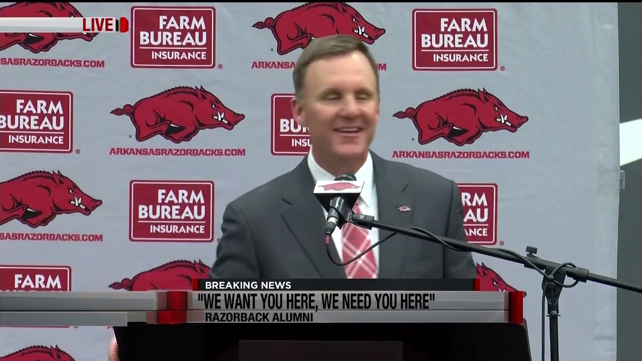 Chad Morris introductory Press Conference