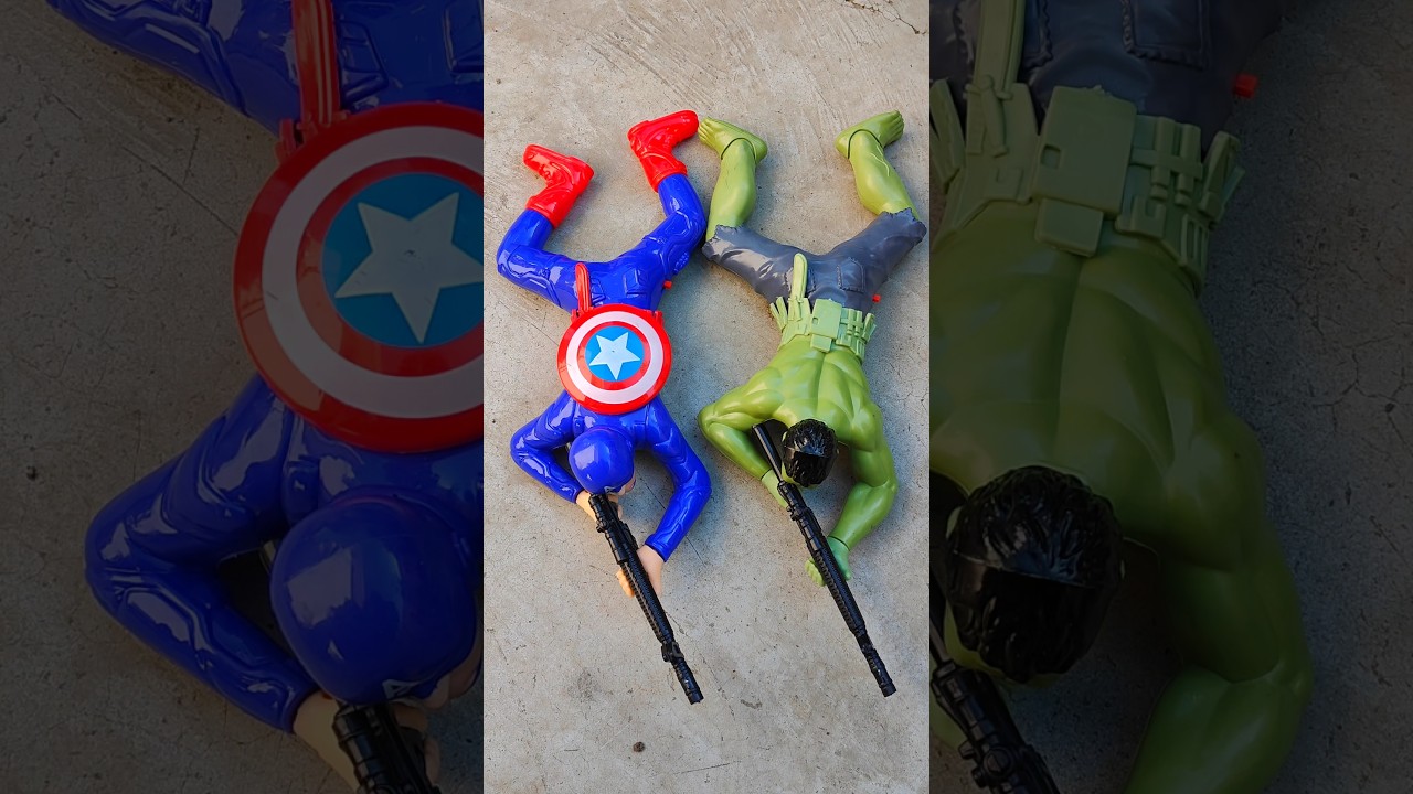 Unboxing Captain America & Hulk Toys with ASMR #rccar #toys #cars