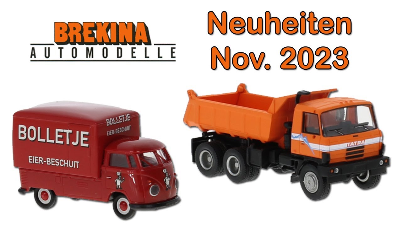 Brekina Modellauto Neuheiten November 2023