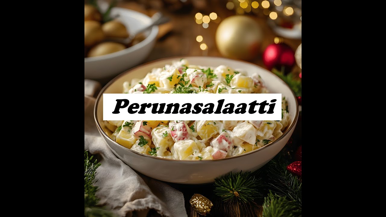Mitä? Herkullinen Perunasalaatti nopeasti?