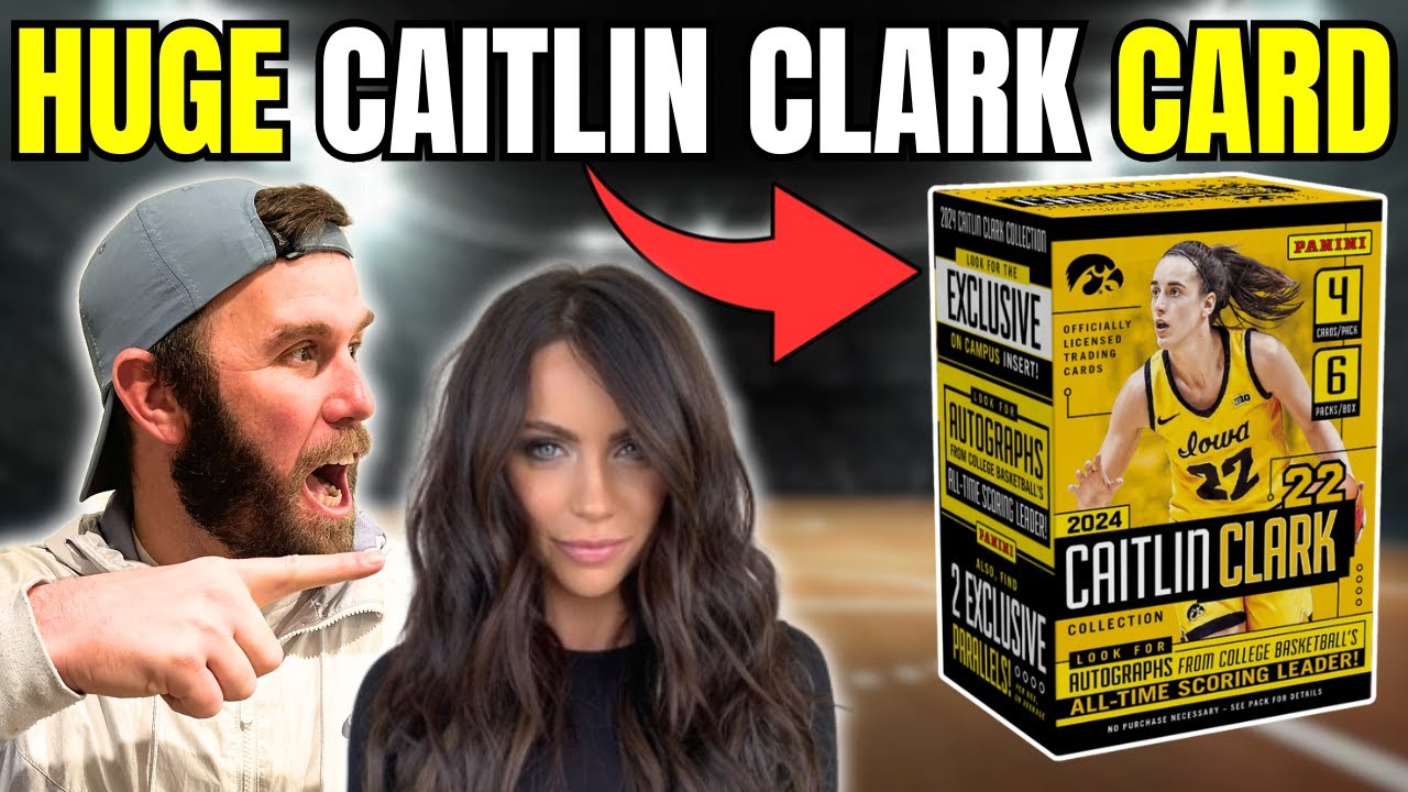 OPENING A CASE OF 2024 CAITLIN CLARK COLLECTION UNTIL I PULL A CAITLIN CLARK AUTOGRAPH!