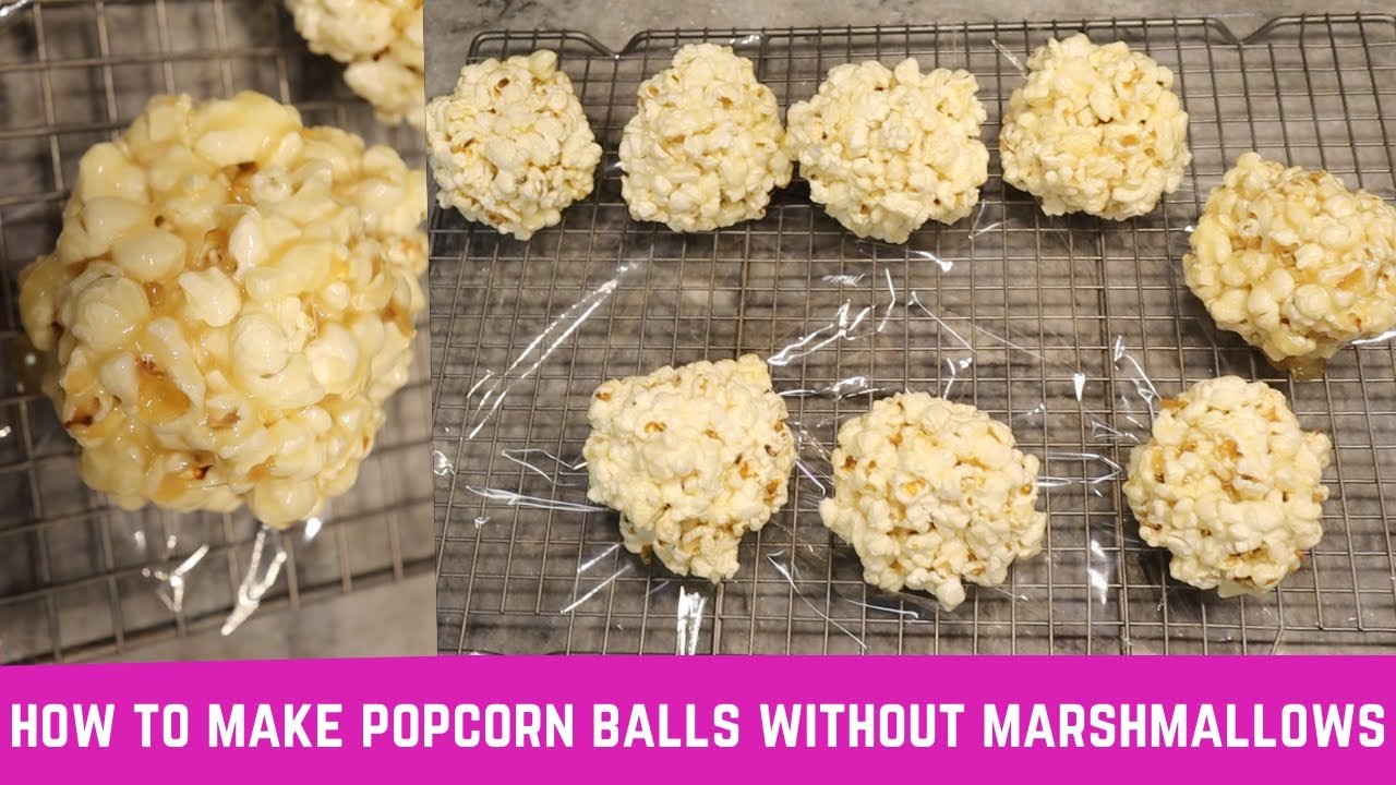 How To Make Popcorn Balls| Fast & Easy | No Marshmallows~PiecesofNika
