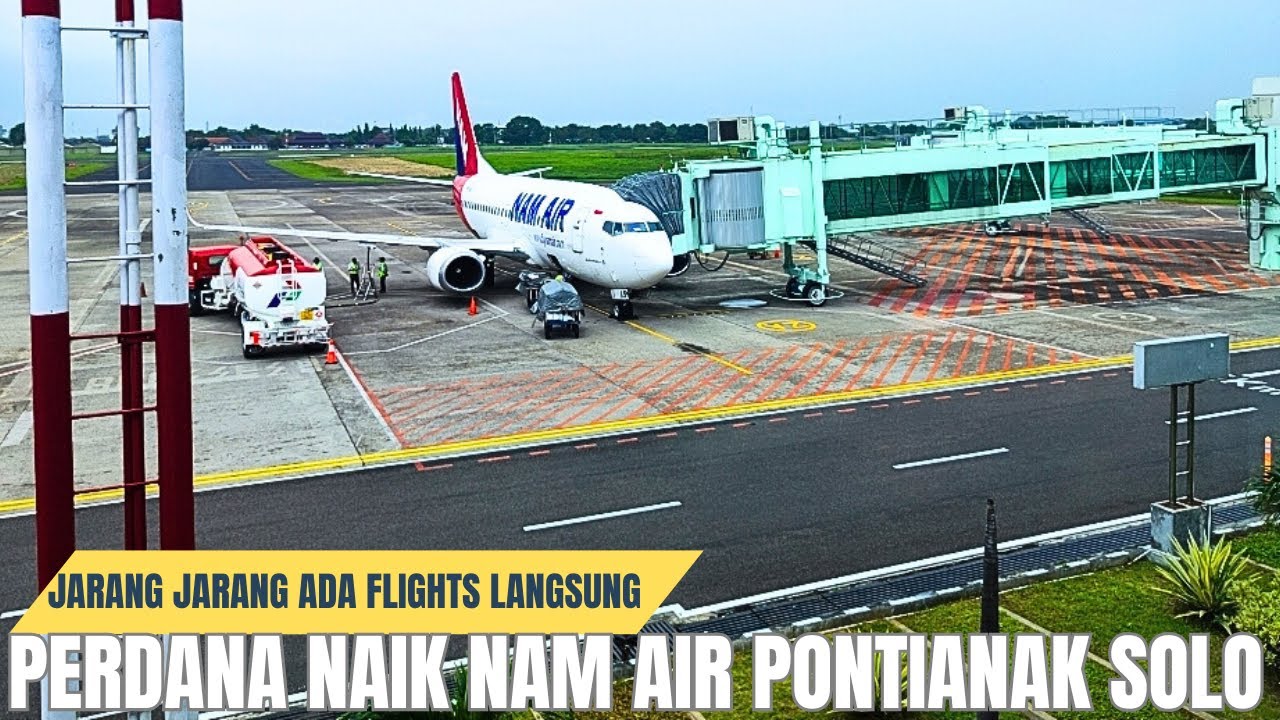 Naik NAM Air Rute Pontianak Solo Kota Jawa Tengah | Keliling Kota Solo
