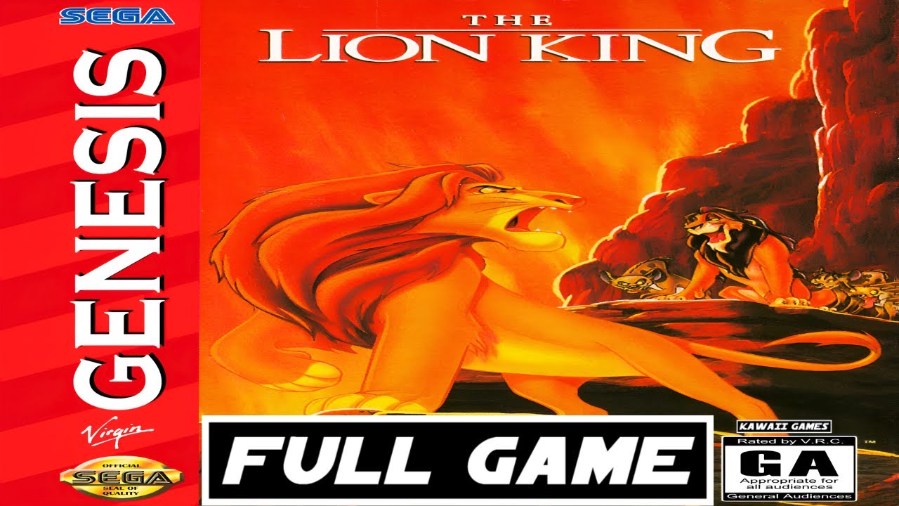 The Lion King [SEGA GENESIS/MEGA DRIVE] Gameplay Walkthrough FULL GAME [4K60ᶠᵖˢ🔴]
