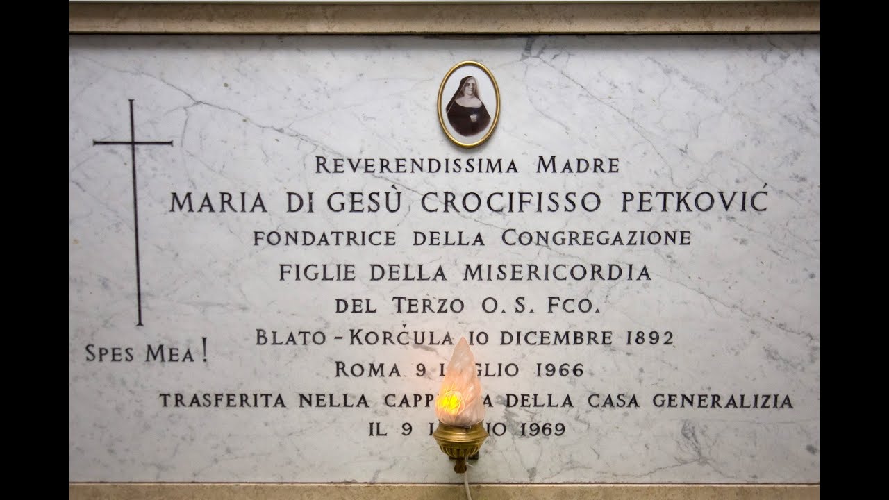 Prijenos posmrtnih ostataka Majke Marije Propetog Isusa Petković