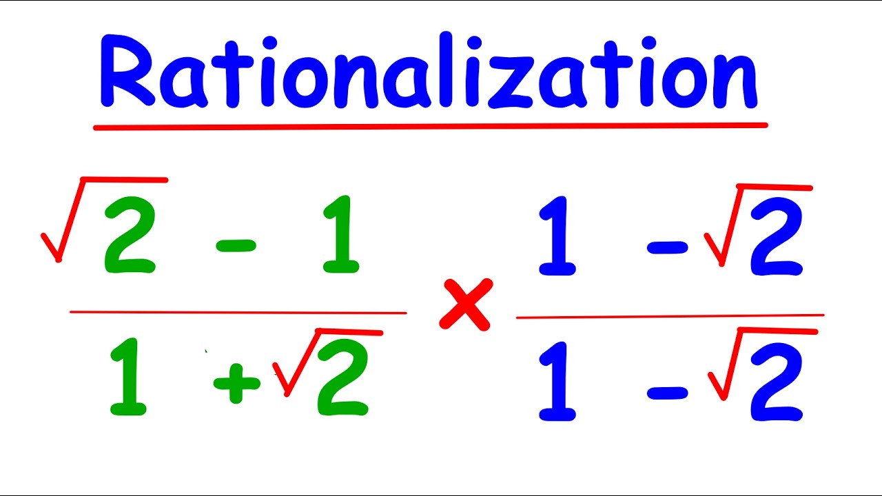 Simplifying Surds & Rationalizing Denominators