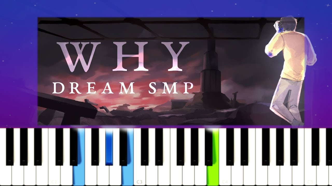 Why - Derivakat [Dream SMP] (Piano Tutorial)