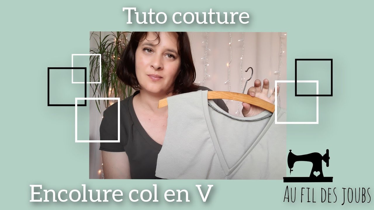 Tuto couture: coudre une encolure en 