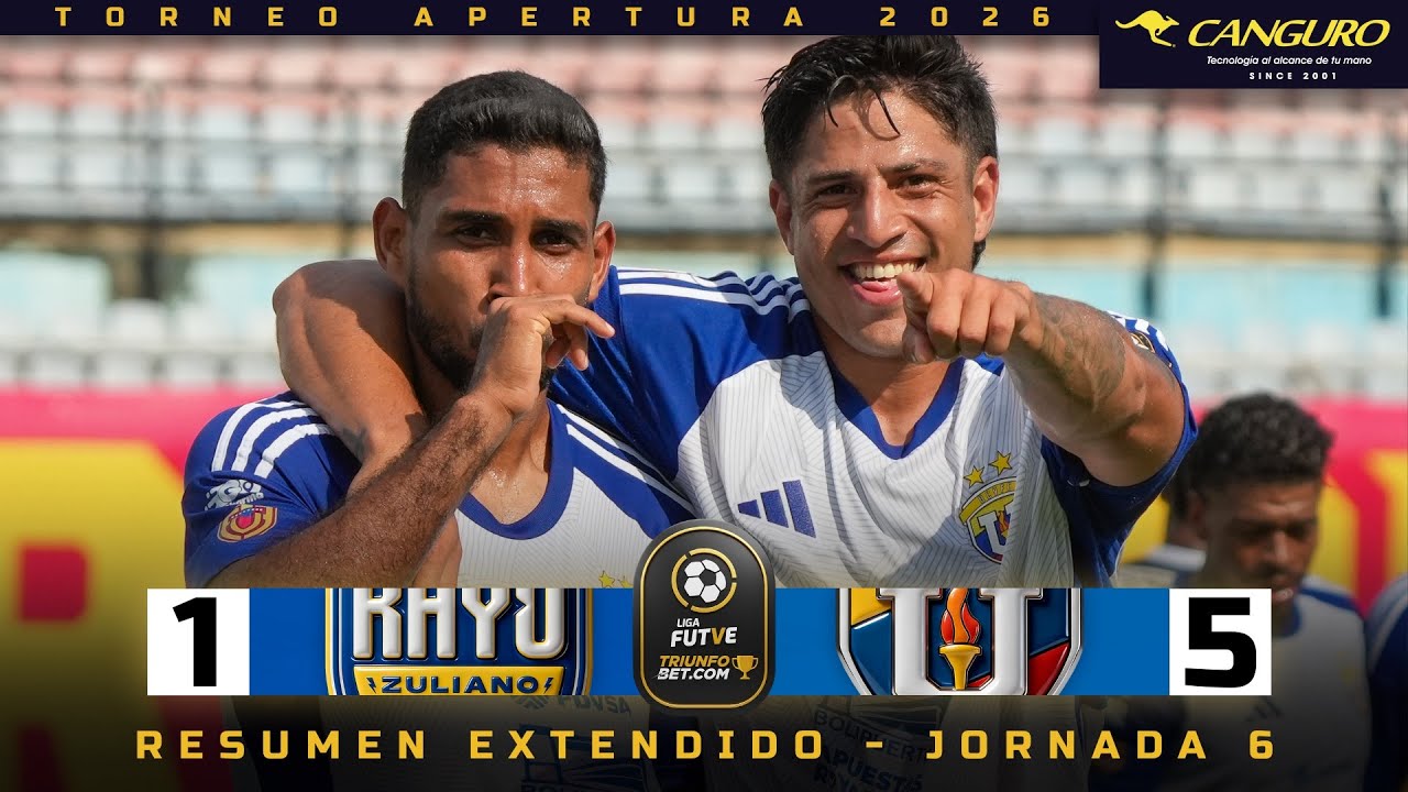 RESUMEN EXTENDIDO | Rayo Zuliano - UCV | Liga FUTVE Triunfobet