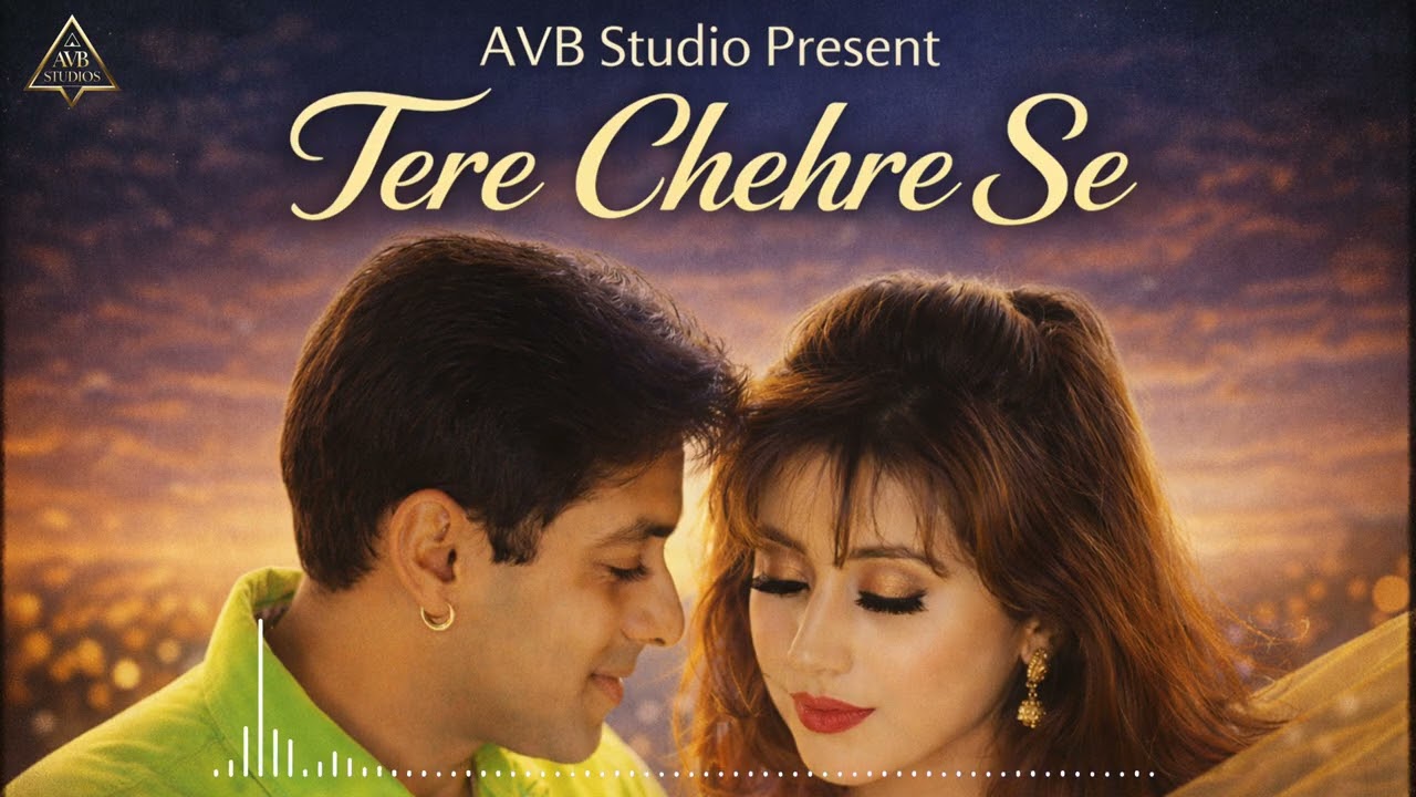 Tere Chehre Se | Romantic 80s Bollywood Love Song | AVB STUDIO