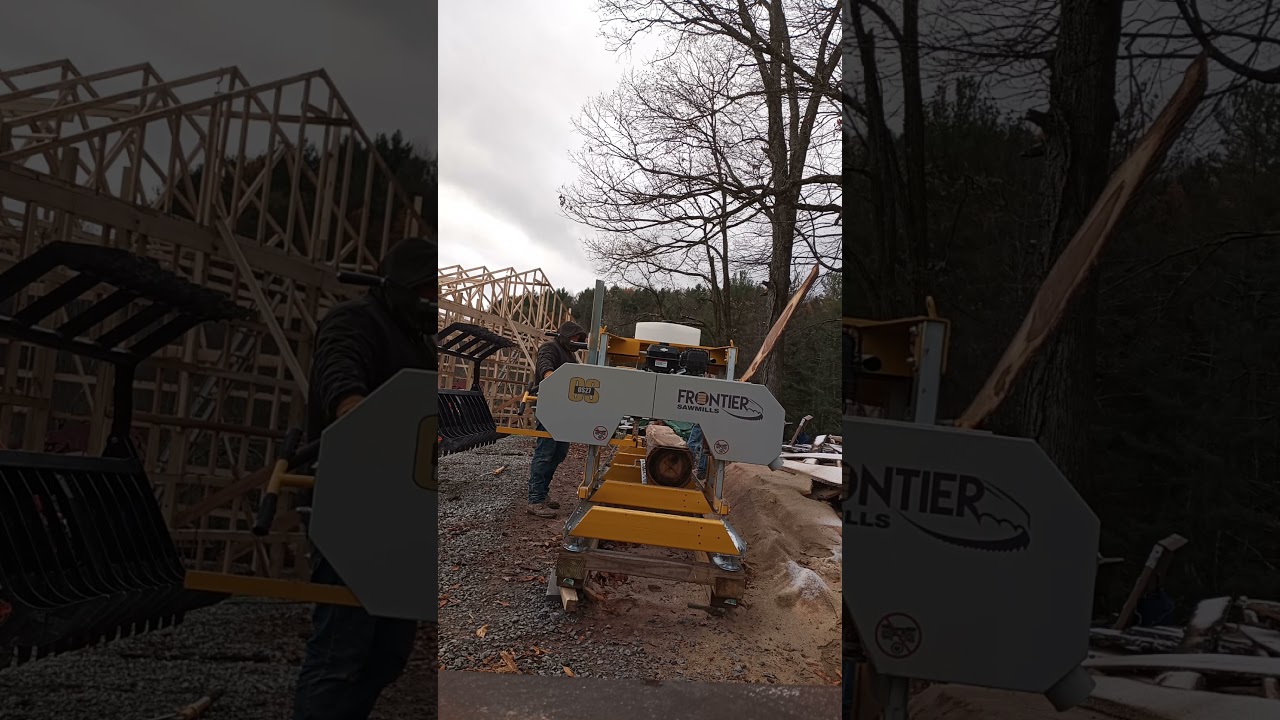 frontier os27 sawing out a barn
