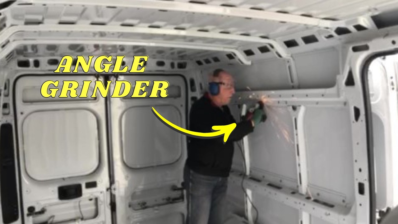 I Took An Angle Grinder To The Van!