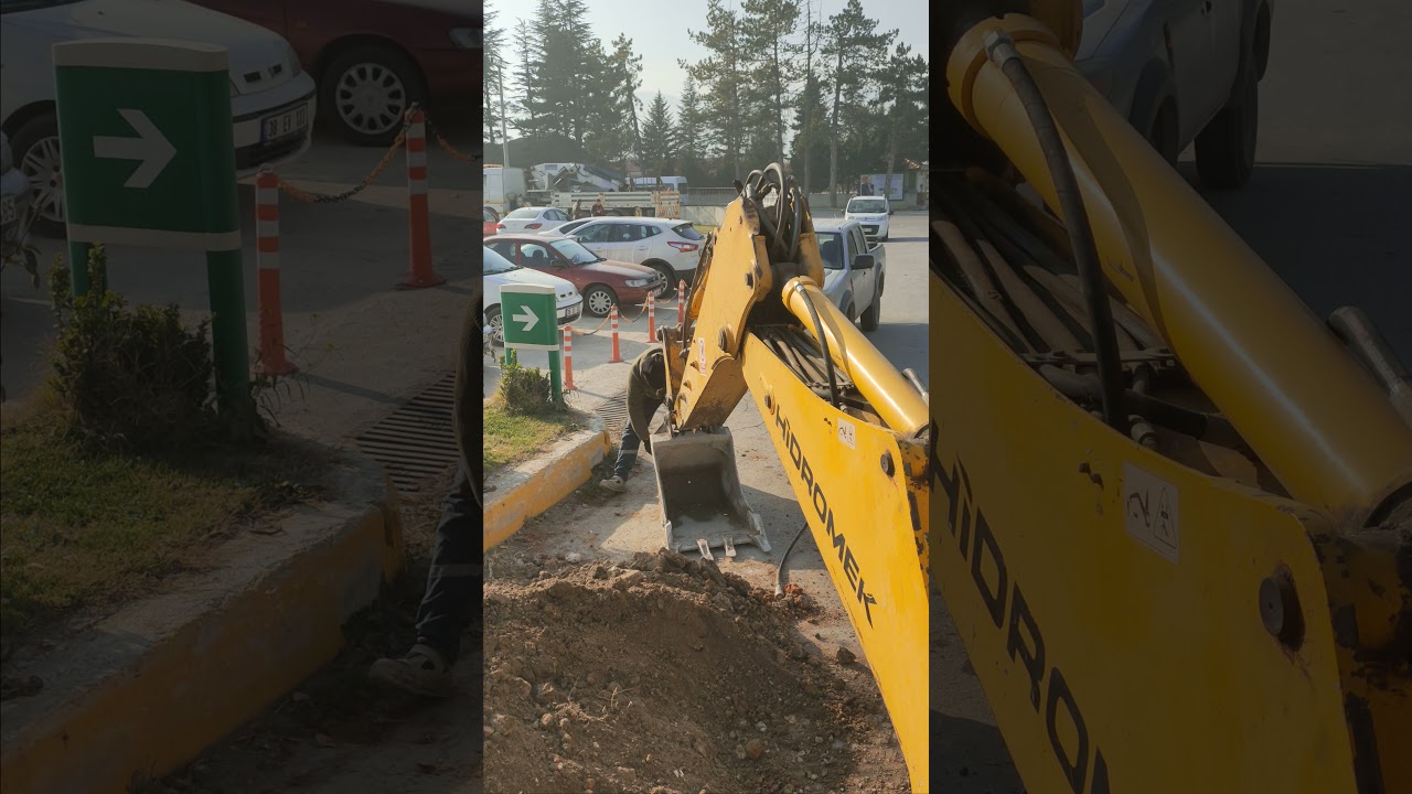 kırıcı sökümü ve arka kova takımı Hidromek 🚜