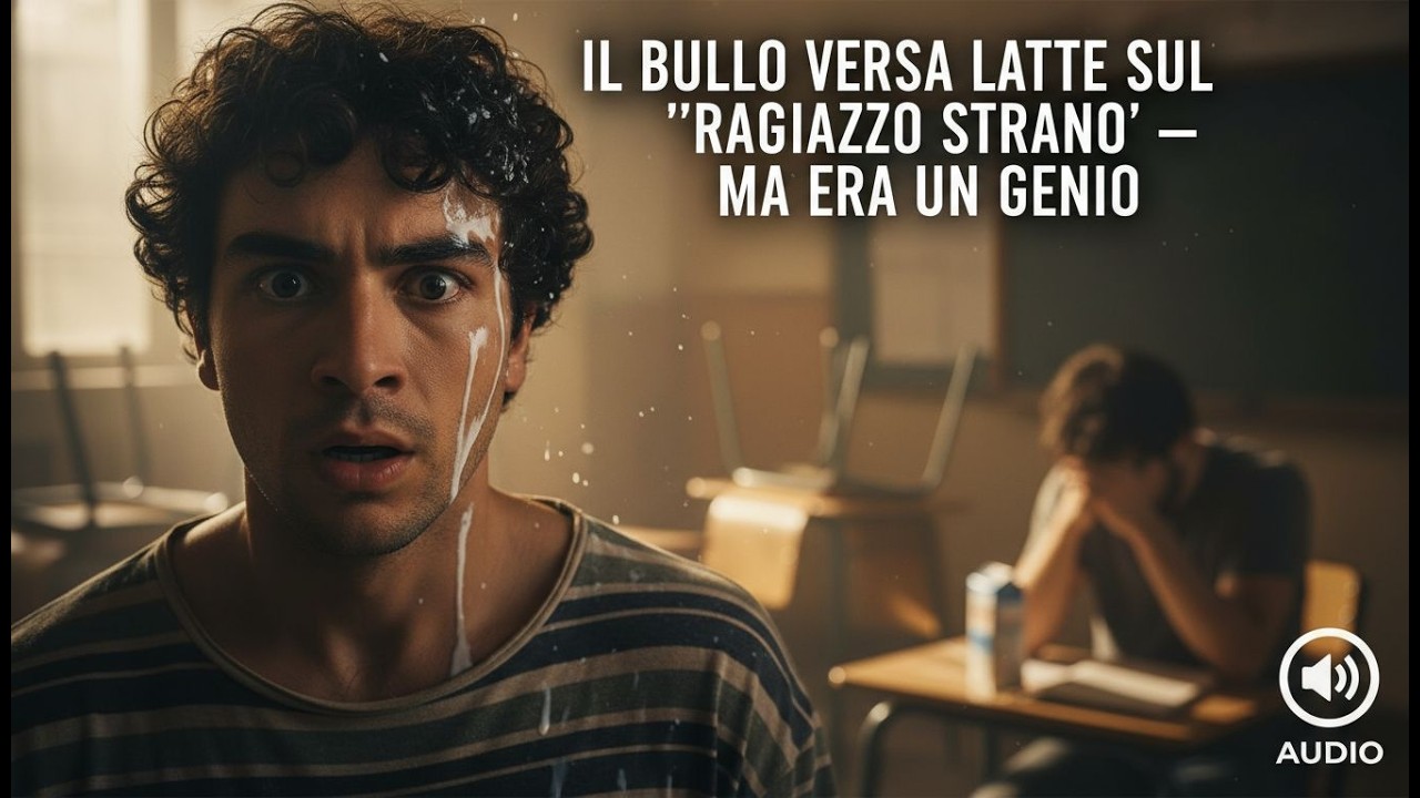 IL BULLO HA VERSATO LATTE SUL “RAGAZZO STRANO” — MA SI È RIVELATO UN GENIO