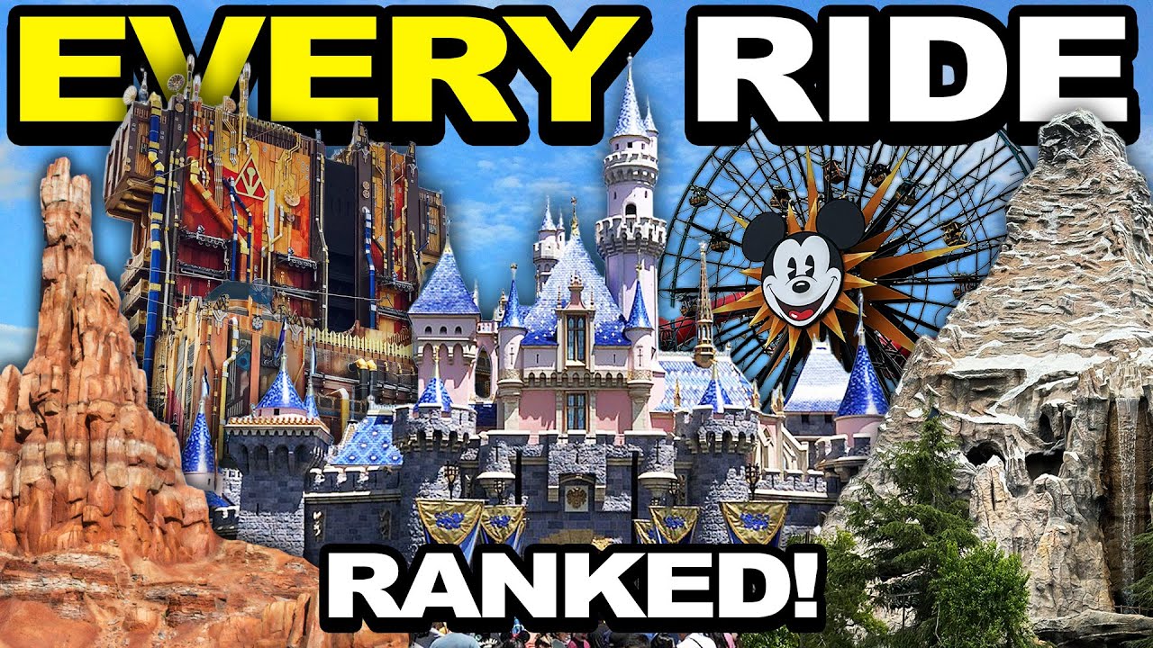 Каждый аттракцион в Disneyland Resort имеет рейтинг! (Анахайм, Калифорния)