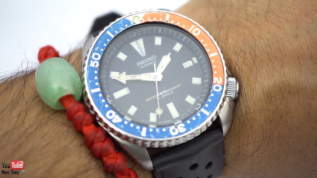 JDM Vintage Seiko 7002 700J Automatic Divers Watch