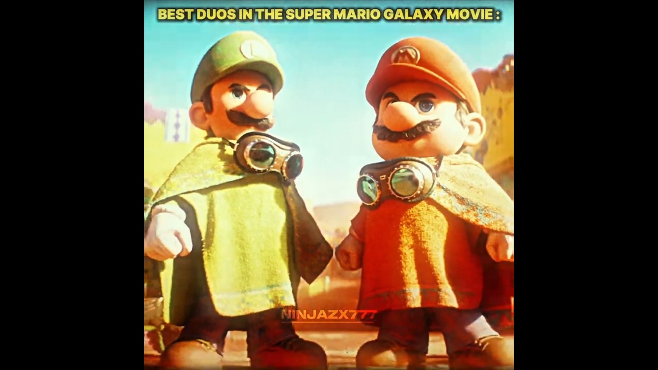 Best Duos in The Super Mario Galaxy Movie Edit | MONTAGEM RUGADA HARDSTYLE