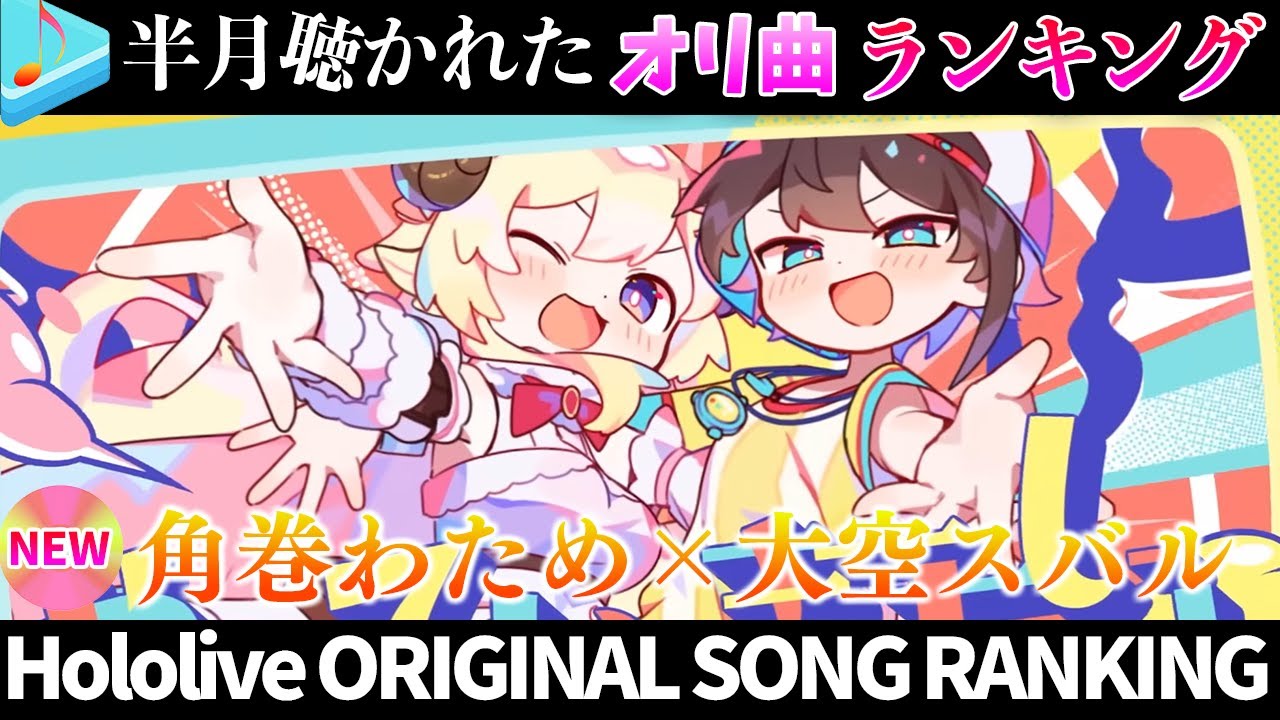 【LAMBDUCK】半月で一番聴かれたオリ曲は？オリ曲ランキング 30 most viewed song in this month 2025/3/31～2025/4/14【ホロライブ】