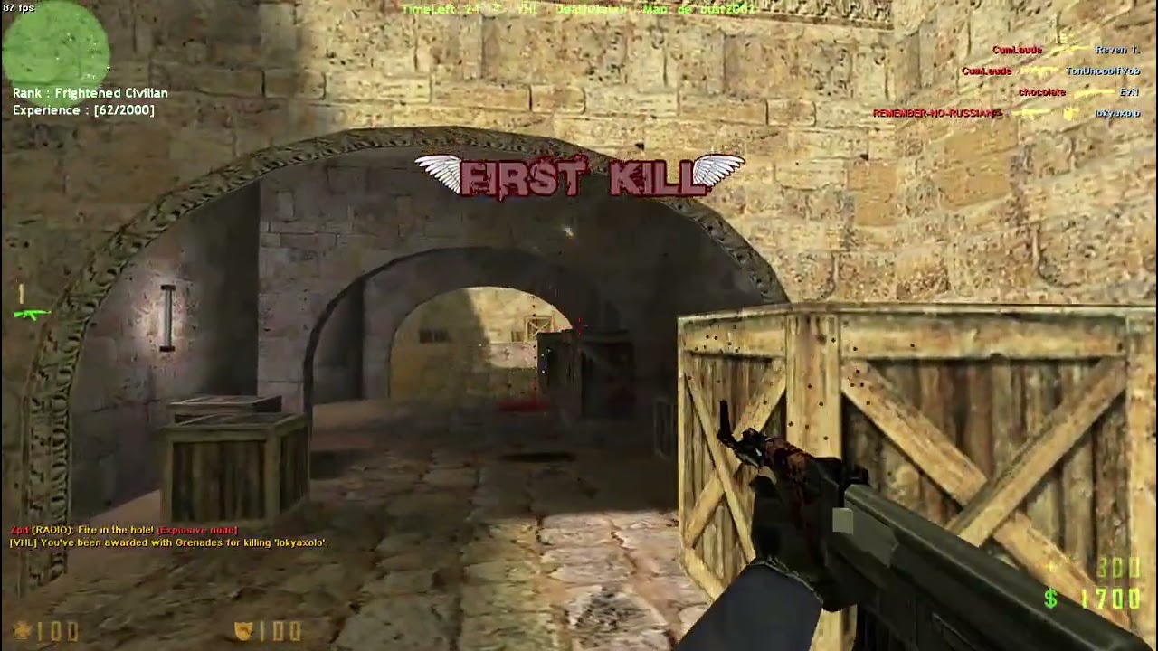 Cs1.6 Servidor VHL antes de su cierre , fecha del video  16/05/2023 #cs16