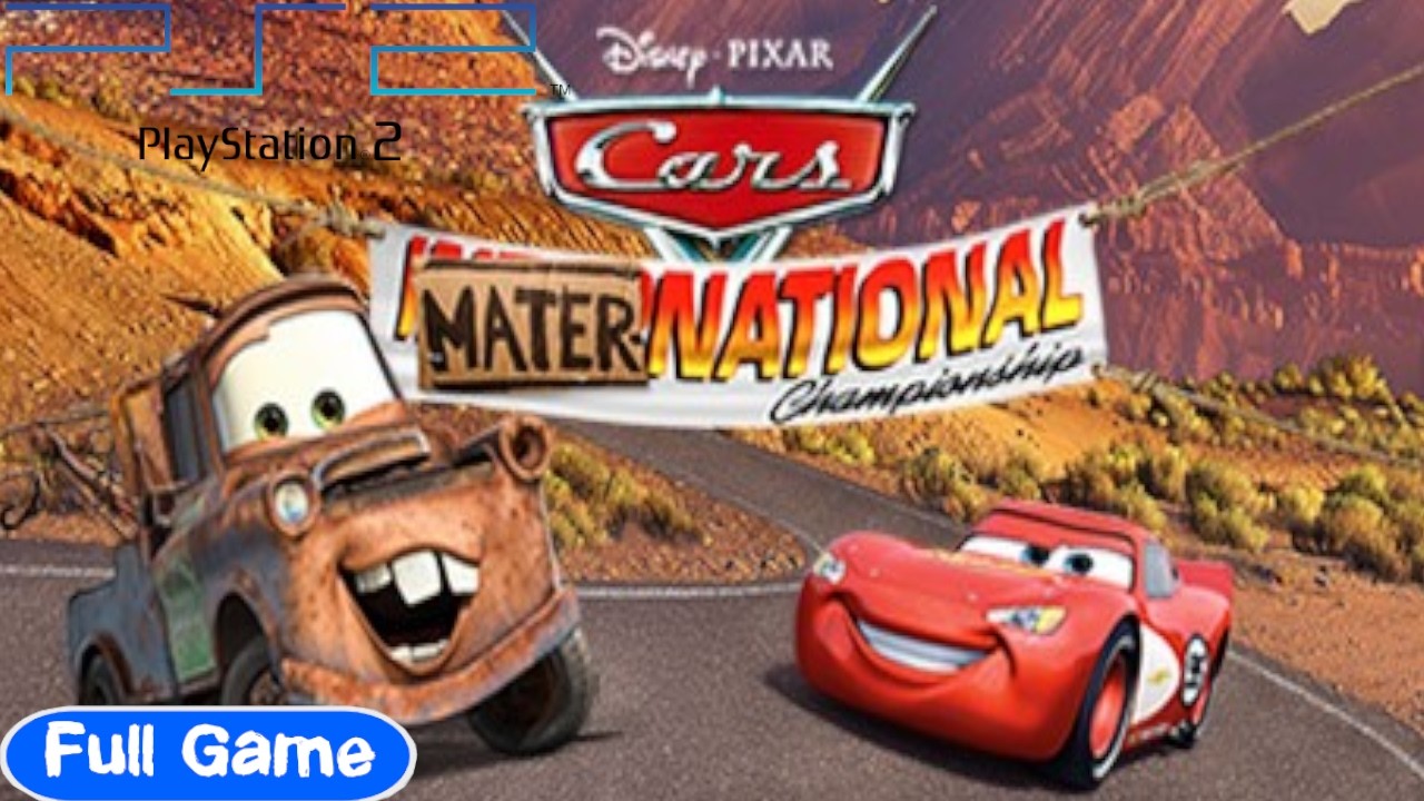 Cars Mater-National Championship (2007 PS2) FULL Game Playthrough (No Commentary)