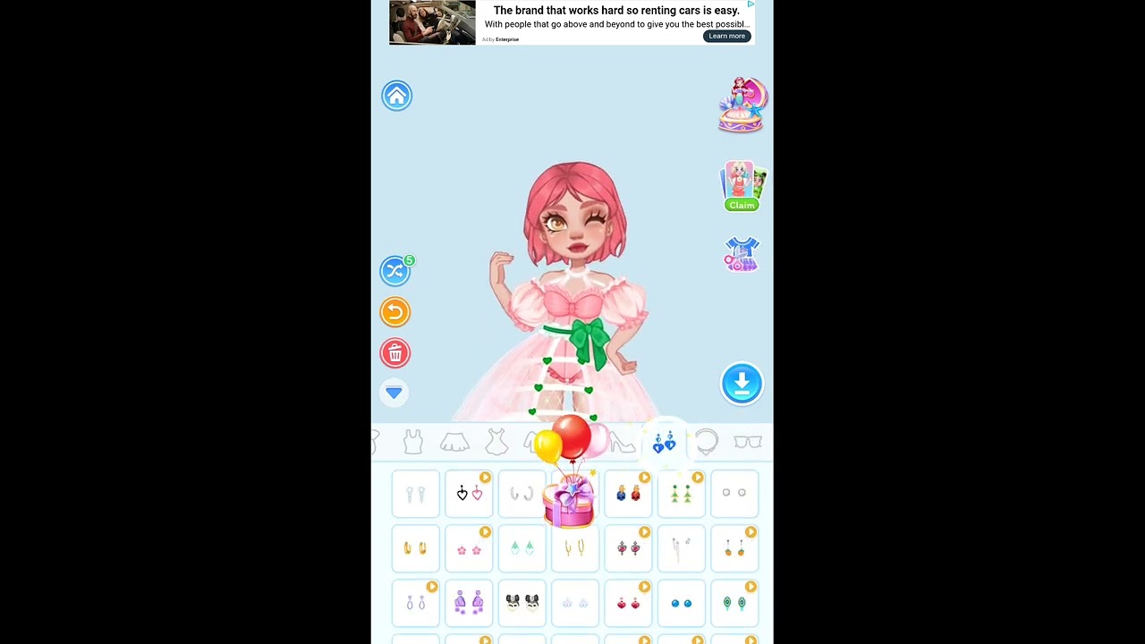 MAKING A CUTE OUTFIT IN YOYA: DOLL AVATAR MAKER TO CELEBRATE MY NEW RECORD OF 169 VIEWS! THANK YOU