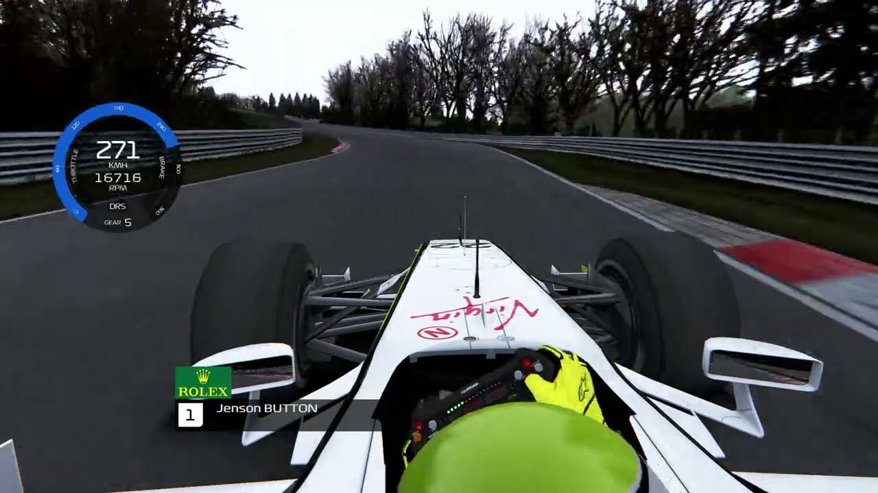 The Brawn GP at the Nürburgring Nordschleife is a BEAST! 😍
