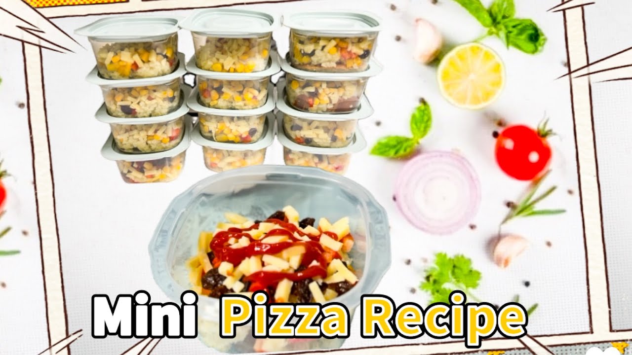 [COOKING VLOG] Mini Pizza Recipe At HomeㅣMake Ahead & Freeze Pizza RecipeㅣEasy & Delicious Pizza