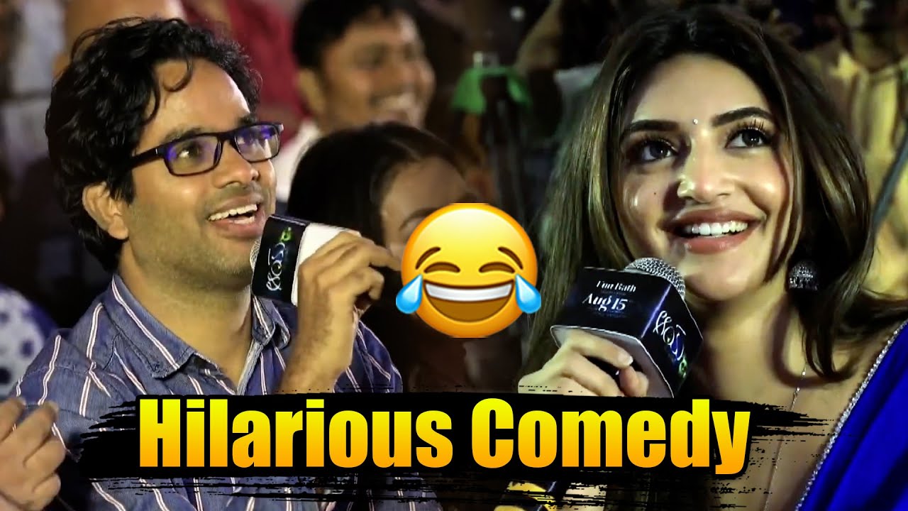Actress Sreeleela and Director Anudeep Hilarious Comedy At Aay Pre Release Event || Bullet Raj