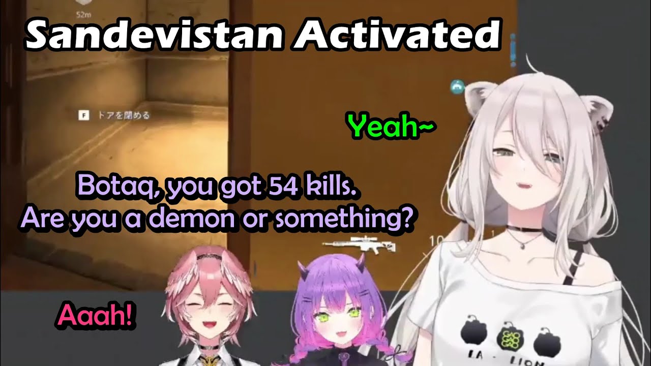 Botan Goes Beast Mode with Sniper Rifle After She Got Lost After Respawning